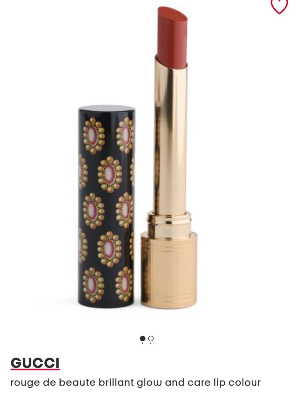 NWT, Gucci Glow & Care Lip Colour
